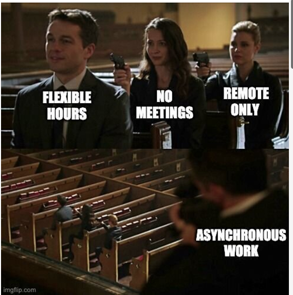 witty_progr's tweet photo. Asynchronous work is the next step for companies seeking to attract worldwide talent. https://t.co/Eld8v6zBDt