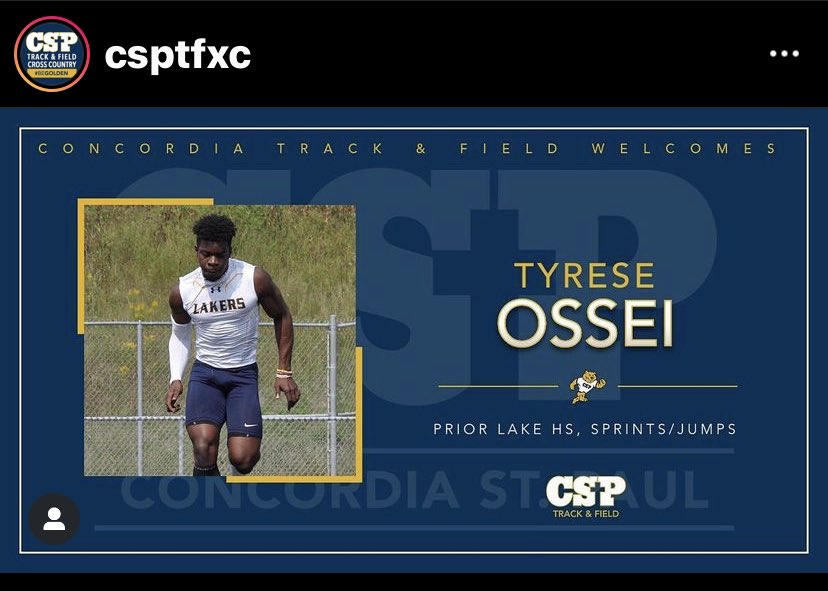 PLtrackcoach's tweet photo. Congrats Tyrese! https://t.co/q42i1r9Kzq
