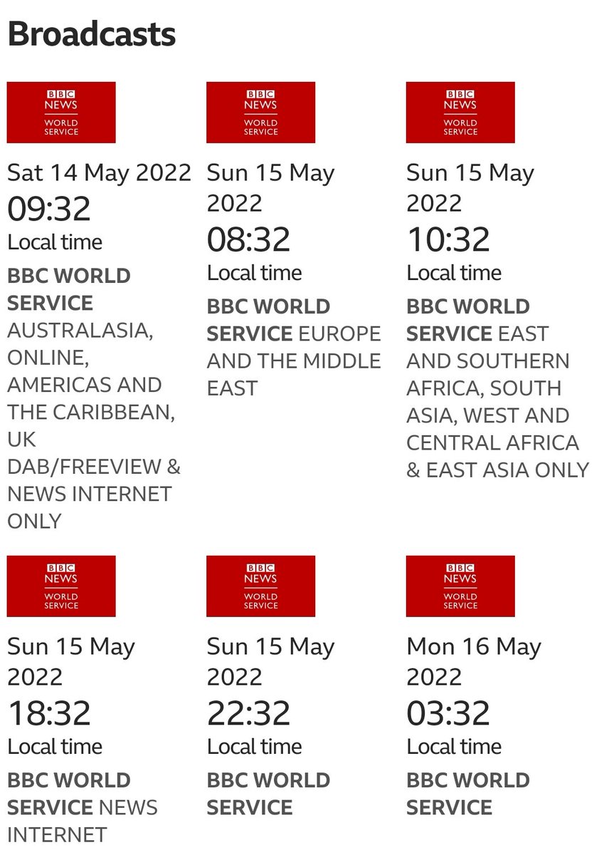 SwitchSportsUK's tweet photo. Many thanks to @bbcworldservice for interviewing our COACHES/VOLUNTEERS &amp; YOUNG PEOPLE.
Listen on SATURDAY 14th MAY at 9:32am.
91.5 KIOS-FM
https://t.co/rqwLNuYAXk
#getyourswitchon #switchonyourhappiness https://t.co/EIb8D01zmD
