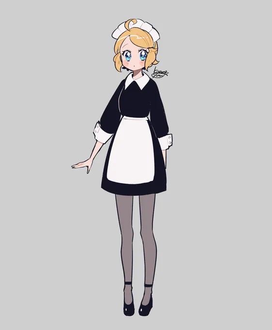 メイド服はシンプルでフリル少ないもしくはないものが一番好き。ヴィクトリアンメイドは午前と午後でスタイルが違うのが素敵。
#創作 
