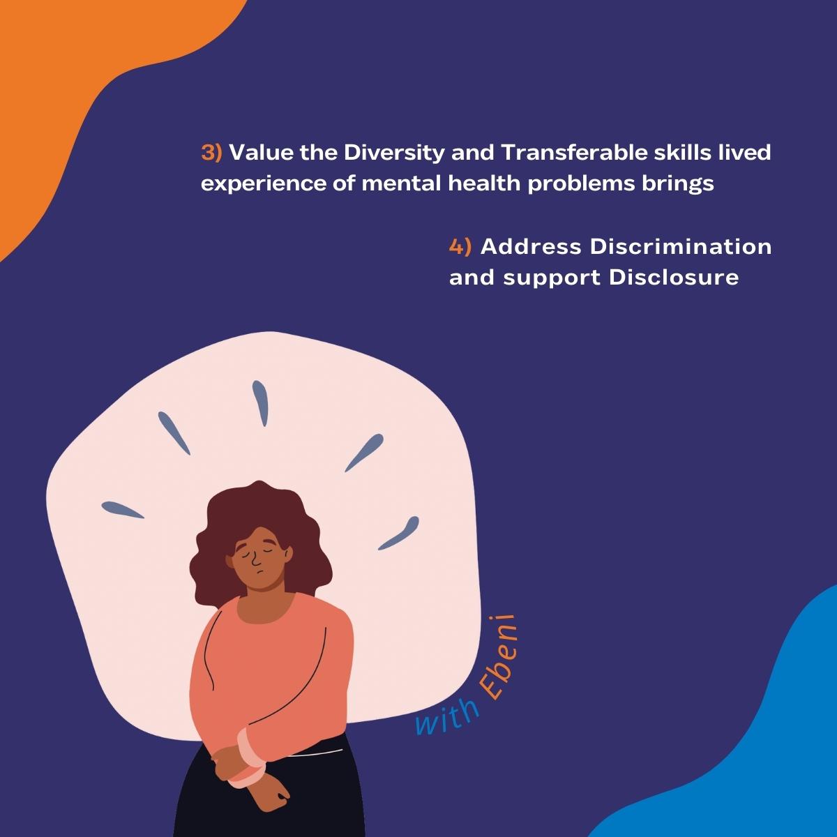 contact_ebeni's tweet photo. How can Ebeni as an organisation create a mentally healthy working environment where individuals can be comfortable and safe in discussing mental health issues? 

The following objectives provide a guide as to how we achieve this:

Take care everyone 🧡#mentalheathawareness https://t.co/wJG5uDxWhe