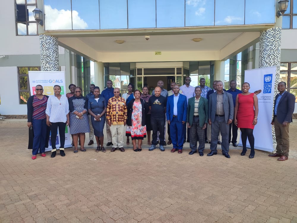 Val_Munyeti's tweet photo. Day 2 of training of West Pokot County Officials on #HazardMapping using GIS. This will be critical in the design, integration and implementation of Disaster Risk Reduction projects.@UNDPKenya @mmashologu1 @RCMRD_  @mathekafk @sharonsergon1 @k_kimutai https://t.co/LtBEw5uM4Z