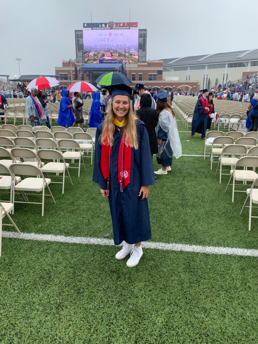 kostreeva's tweet photo. I got to watch my youngest sister graduate from @LibertyU this weekend. I am a proud sister. ❤️ https://t.co/PEO320Ri0L