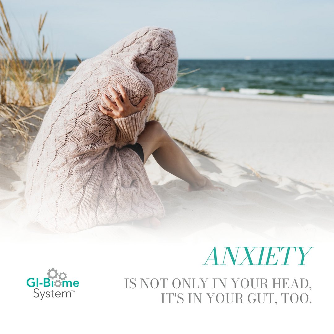 CarolMerlo's tweet photo. Have you ever experienced a bout of anxiety in your lifetime? Bet you didn't know that your mental health is greatly affected by your gut health. It's not always easy to pinpoint where your anxiety derives from so we make it easy with our GI-Biome System™. https://t.co/w0D736d6cc