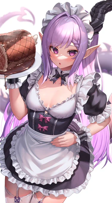 🍖
#メイドの日 