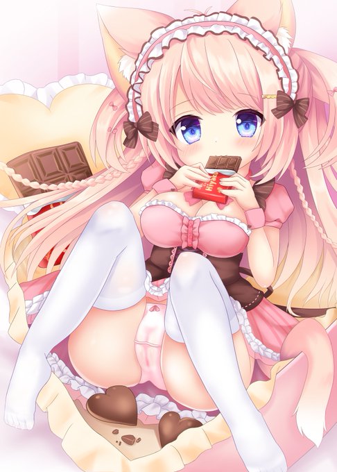#メイドの日
ペットのようなメイドです🥰 