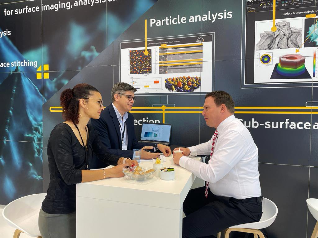 _DigitalSurf's tweet photo. It was great seeing everybody at the 34th @Control_Messe International Trade Fair last week🤩 Thank you to all our clients, partners &amp; Mountains® users for dropping by the stand, we hope to see you again very soon!

#Control2022 #Metrology #Profilometry #DigitalSurf #Mountains9 https://t.co/mDLsWe61Cl