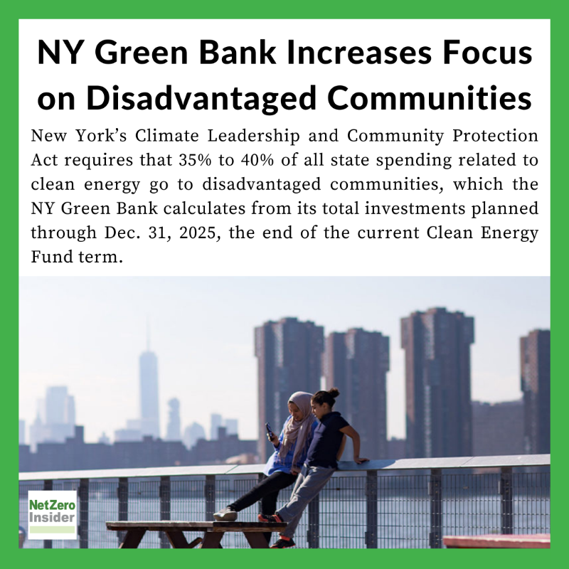 rtoinsider's tweet photo. The NY Green Bank is starting a $250 million Community Decarbonization Fund this year and increasing its own capitalization by nearly a third to address stakeholder requests for the state-owned bank to improve how it serves disadvantaged communities.
✏️: @michaelkuser
#Energy