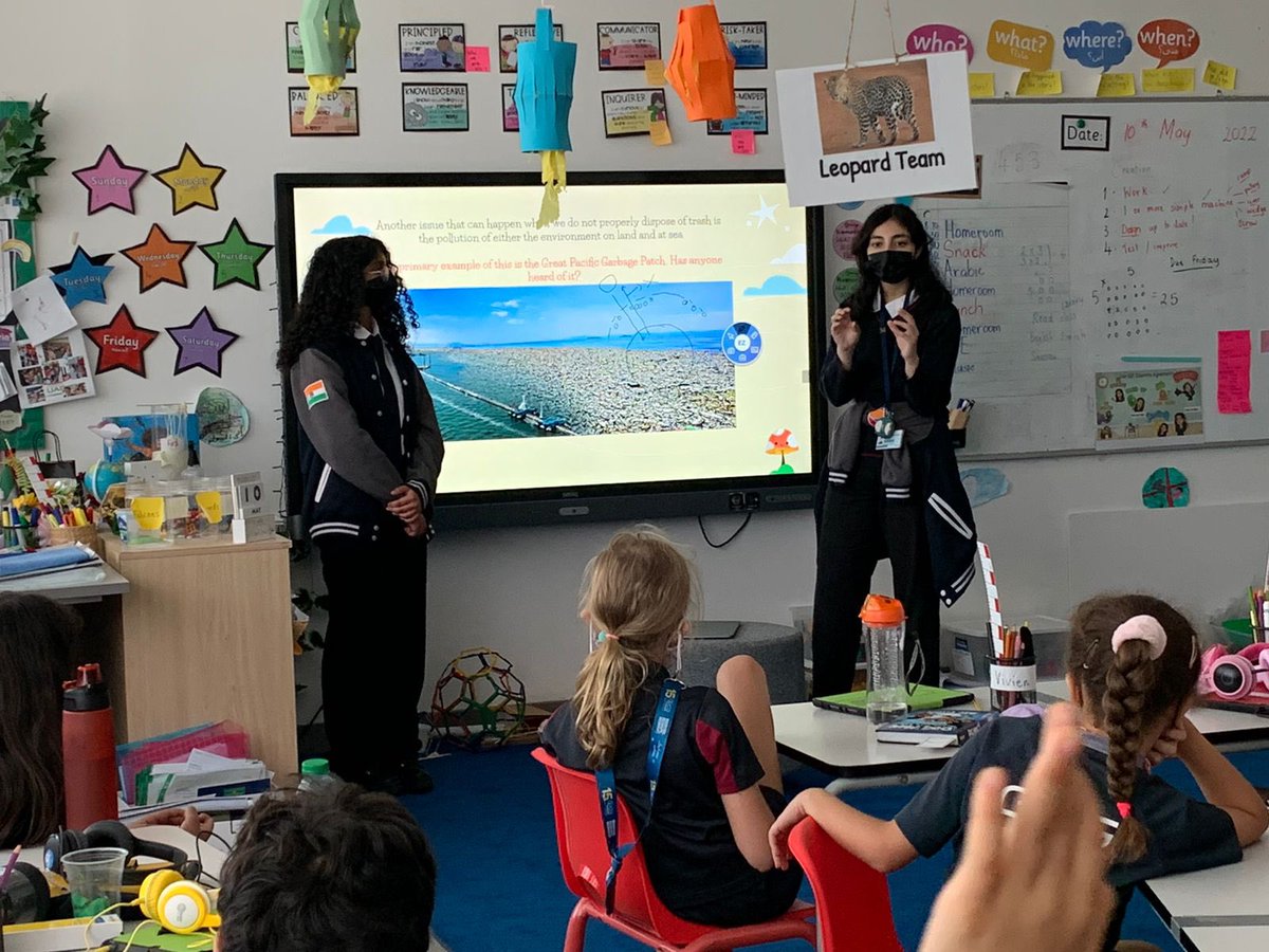 JhanaviRavi's tweet photo. As part of my CAS project, I went to a few Grade 2 classes to talk to them about the importance of recycling. This part of the project gave me such a wonderful insight on teaching, sharing knowledge with so many students is difficult but the enthusiasm is so rewarding! ♻️🌎🌱 https://t.co/tZLsrfEf9Z