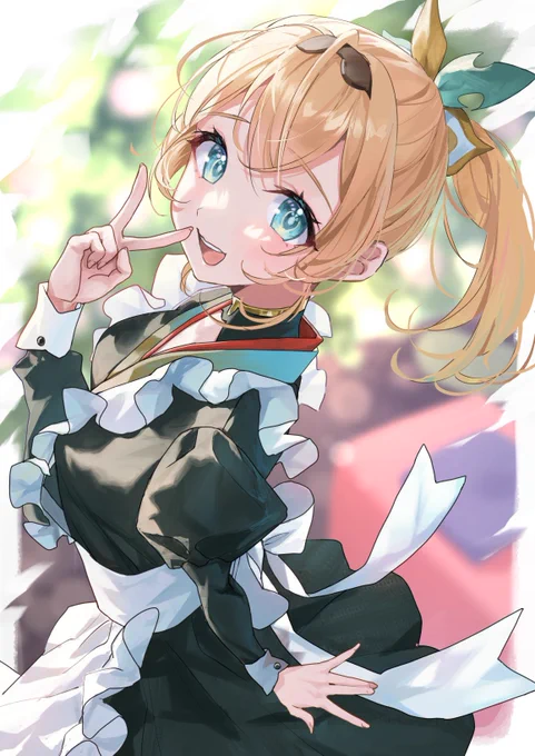 スク水と小学生と和装×メイド
 #メイドの日 