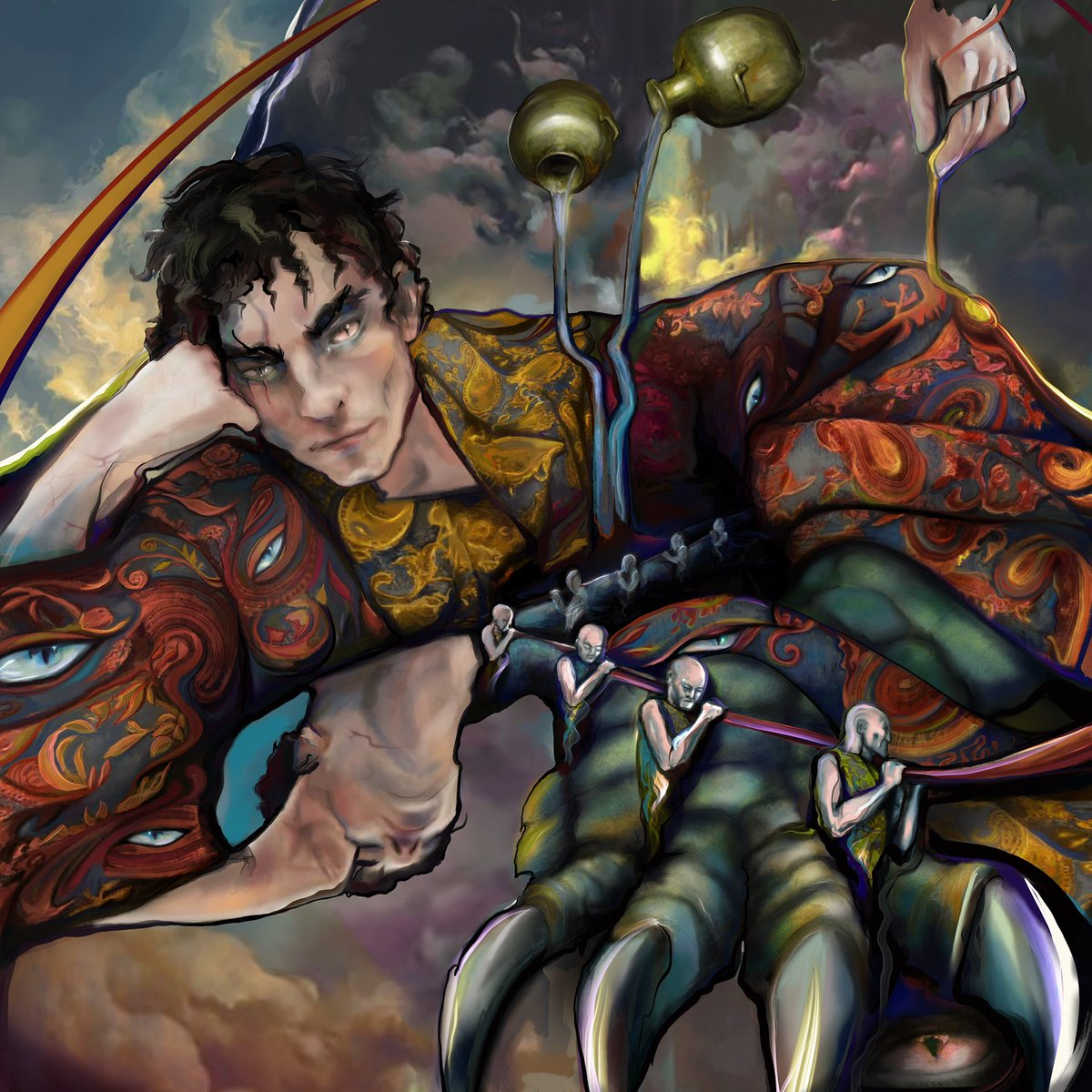 My Dragon🐲 my bf, and my hardest enemy🐉

Full version with music👇🏼 please pay attention to this art, i will really appreciate 
foundation.app/@erkSENIa/foun… #nft