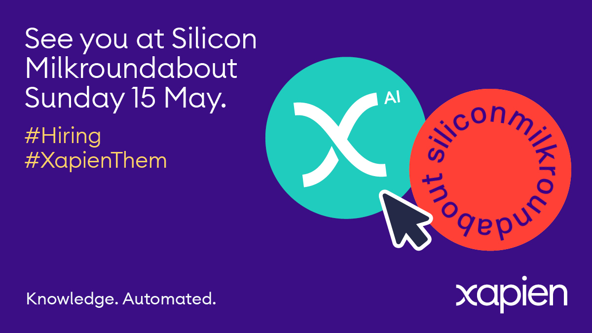 Don’t miss our Head of Development Joseph and our NLP lead Matyas at @milkroundabout on Sunday!

We’ll be recruiting for:

Applied Research Engineer - Algorithms and Identity
Applied Research Engineer - NLP

🎟siliconmilkroundabout.com

#hiring #tech #AI #SMRmay2022