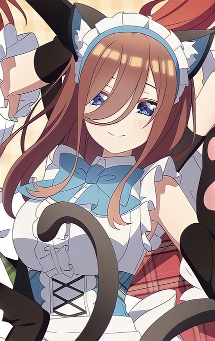 RyuR1ru 🍵三玖美来推し🍵さんがTwitterに投稿した中野三玖(五等分の花嫁)のイラスト。
