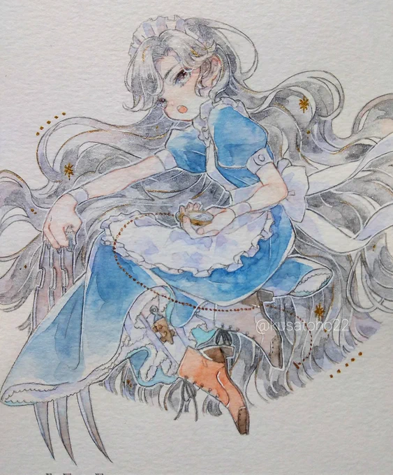お片付けは手短に
#メイドの日 
