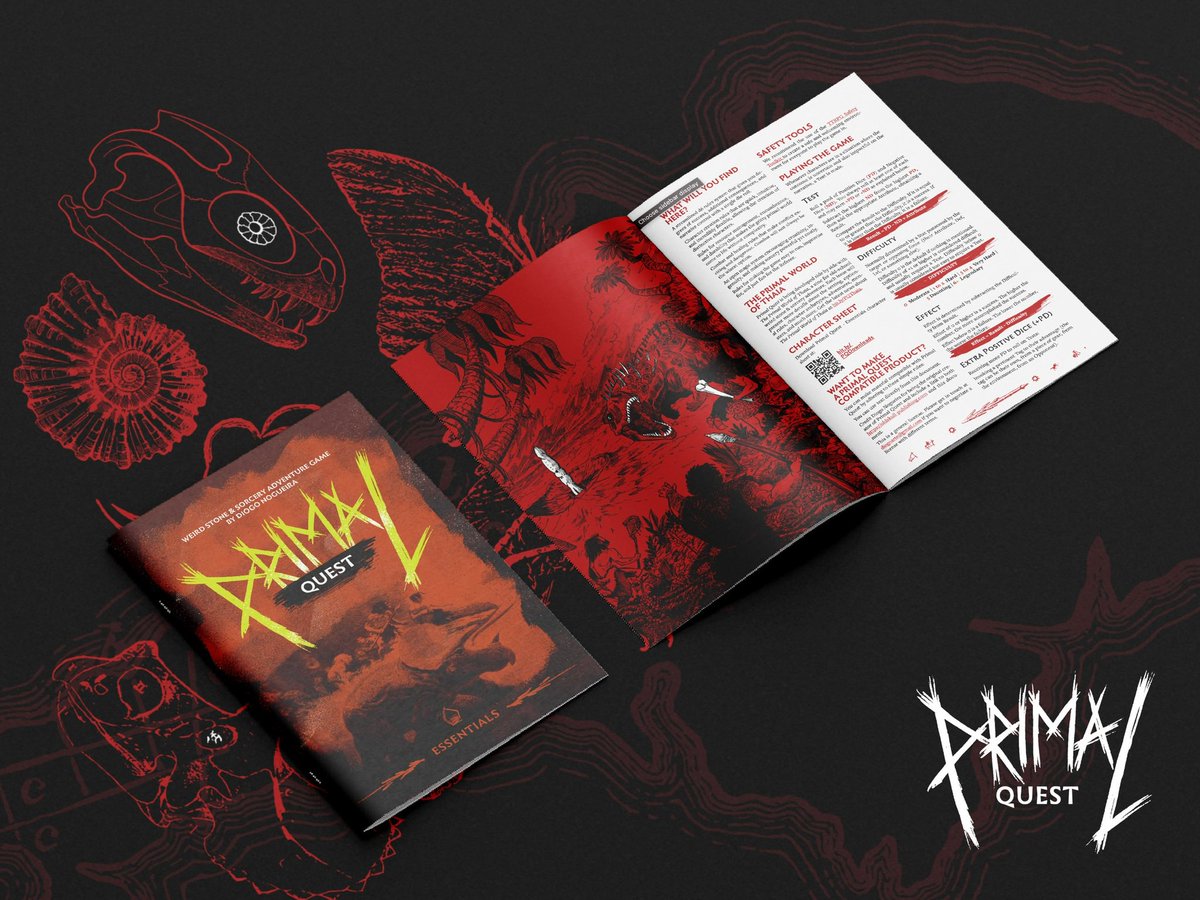 diogo_oldskull's tweet photo. I can’t wait to release #PrimalQuest through @ExaltedFuneral! This is going to look so cool!
Proud of this work! And thankful for everyone’s part in it.
What a journey since #SharpSwordsAndSinisterSpells in 2016!
#GoPrimal: https://t.co/tKq0Li5i72
#ShowYourWork #RPGLATAM https://t.co/M4VLQZjR0c