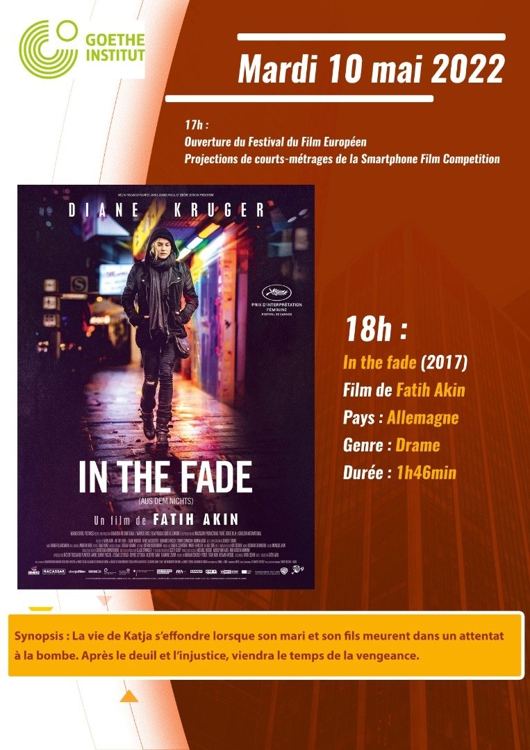 IngoMagazine's tweet photo. Ce soir à l'@IFBurundi aura lieu le #FestivalDuFilmEuropéen
à 17h: #SmartphoneFilmCompetition
à 18h: projection d'un long-métrage allemand #InTheFade de Fatih Akin, présenté par SE M. Reinl @GERinBurundi
Entrée gratuite - bienvenue !
#EquipeEurope
#vivrelescultures
#Burundi https://t.co/nwjmaSZjcj