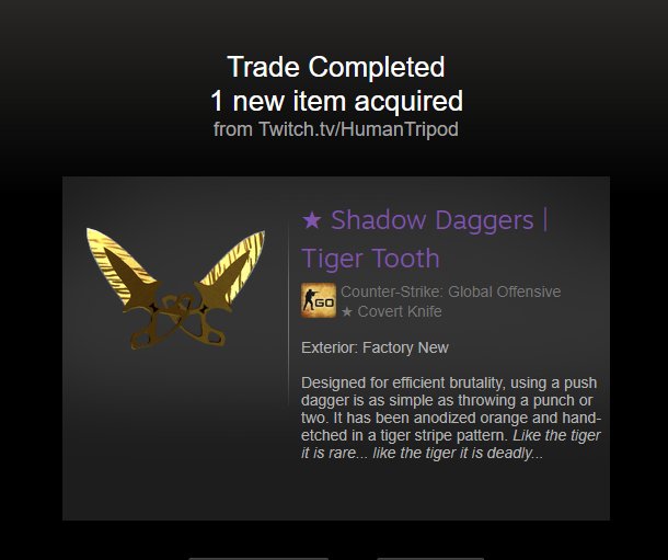 Shpookay's tweet photo. Huge thanks to @HumanTripodx for the knife I won from his giveaway. His giveaways are legit like the rest! :) You can also check him out at https://t.co/jFqd9NuBxd for future giveaways and good content. #tripodlegit https://t.co/7ujMT32fdu