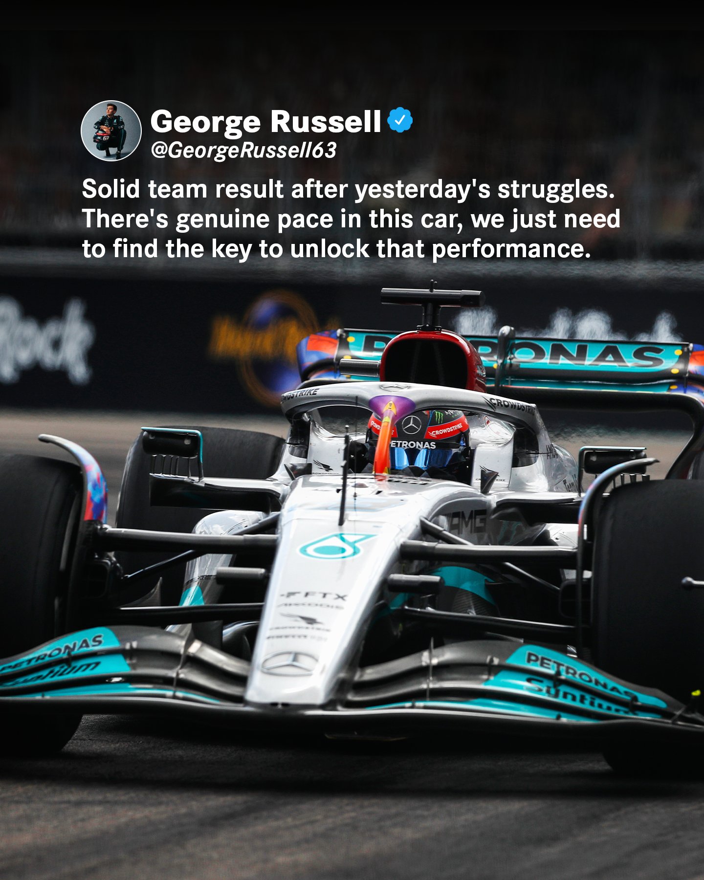 Mercedes-AMG PETRONAS F1 Team on Twitter: 
