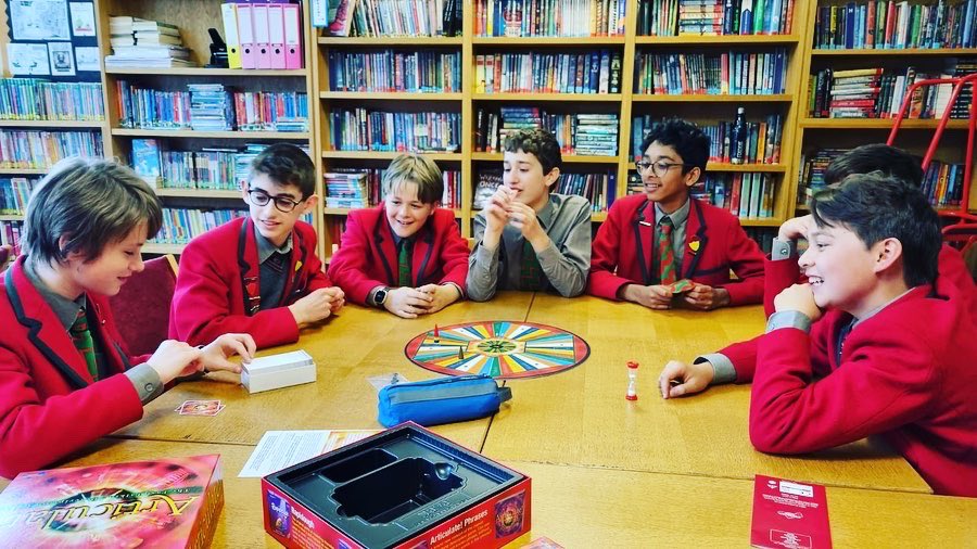 ArnoldHouseSch's tweet image. The Y8 boys who have finished their exams, playing a game and plotting their first non- academic task - all will be revealed soon! #ahenglish #englishscholarship #postexamfun #teamwork #mysteryproject #arnoldhouseschool