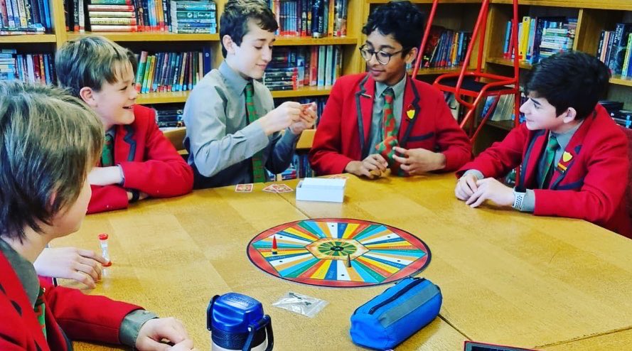 ArnoldHouseSch's tweet image. The Y8 boys who have finished their exams, playing a game and plotting their first non- academic task - all will be revealed soon! #ahenglish #englishscholarship #postexamfun #teamwork #mysteryproject #arnoldhouseschool