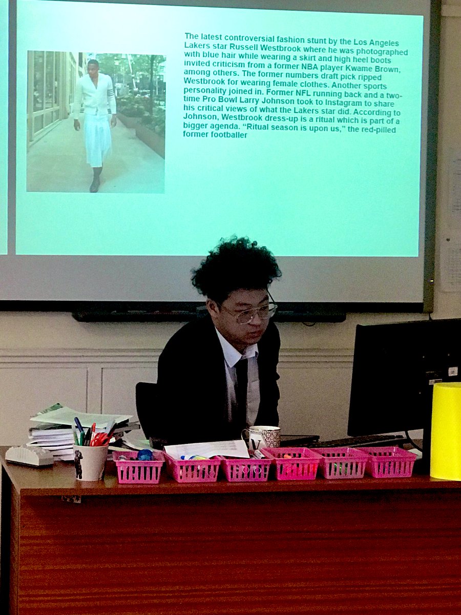 OratoryEAL's tweet photo. Fashion presentations by the L6th today...some amazing choices, I feel desperately under dressed!! #OratoryEndeavour #OratoryCuriosity https://t.co/6zzCzsno1S