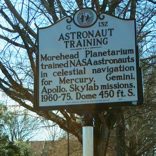 NC_Markers's tweet photo. #OnThisDay in 1949, the Morehead Planetarium, the first planetarium on a university campus, opened in Chapel Hill. Later it was a hub of NASA’s astronaut training program, used to teach navigation by stars should computerized navigation systems fail. https://t.co/Fo3W8m5TXA https://t.co/SdqcpbY6eE