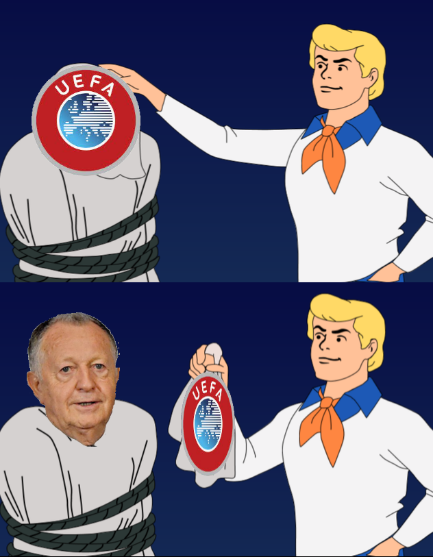 Marcoleptik's tweet photo. L'UEFA en question : https://t.co/NS1IhBOuVd