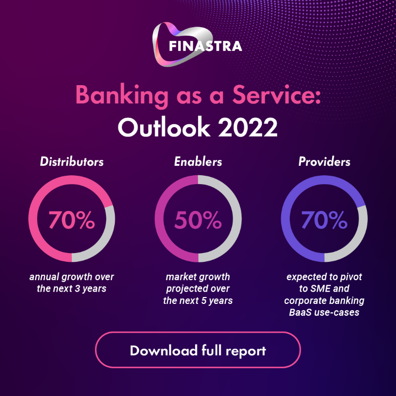 FinastraFS's tweet photo. 💻 Embedding financial solutions will bring  integrated and contextualized banking services into the products and platforms that consumers and businesses use every day. Download our report to learn more.

 #BankingAsAService #BaaS #EmbeddedFinance