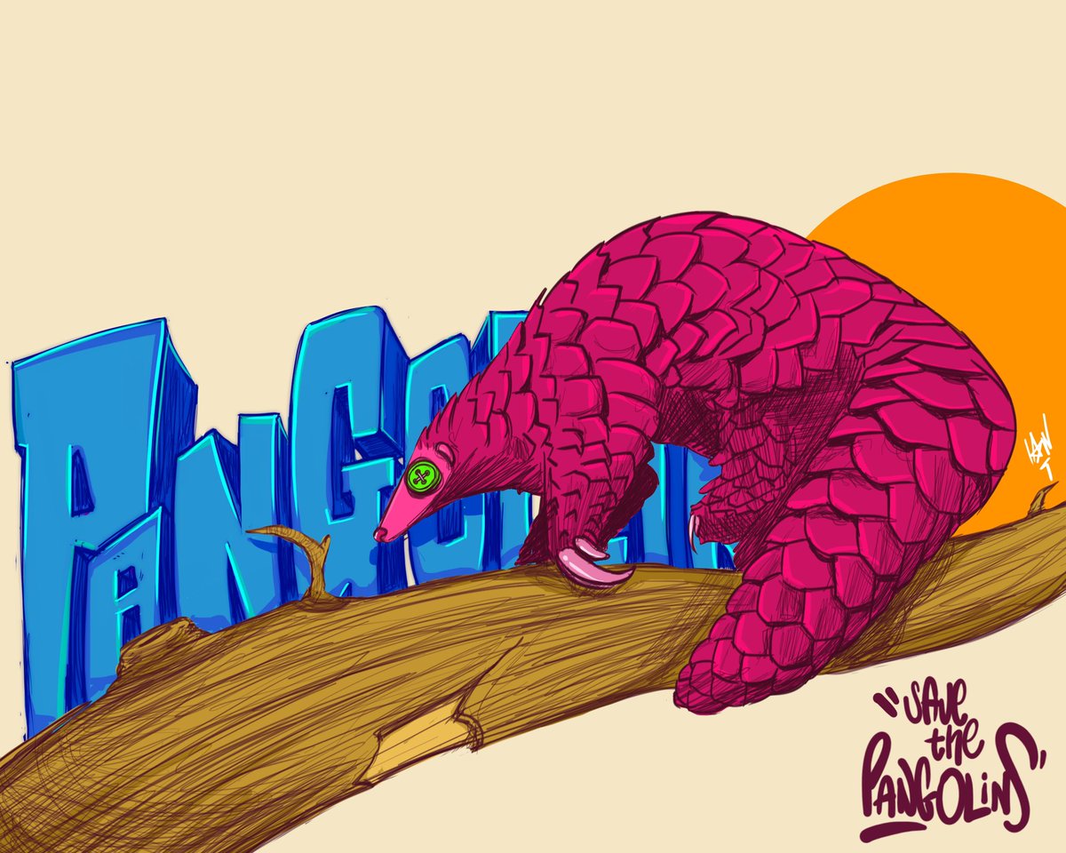 Did you know pangolins are threatened, and the most trafficked mammals in the world?
They are also found in Ghana (locally called Aprawa) and poachers hunt them for meat. Save wildlife