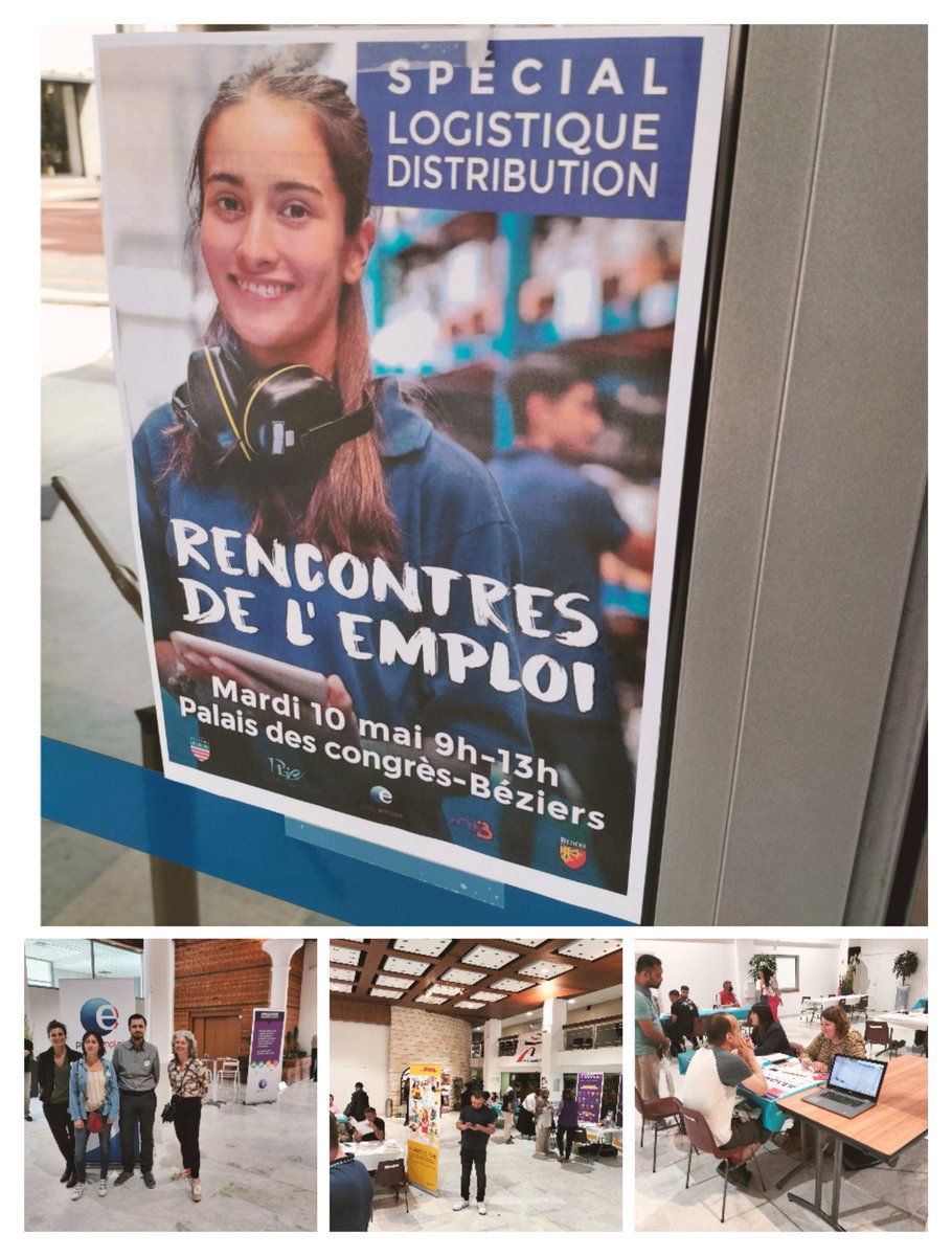 ferreFred's tweet photo. Près de 200 offres, plus de 300 candidats pour ces rencontres de l'emploi Logistique et Grande Distribution, organisées par le @BeziersPlie , la @mlibiterrois et Pôle emploi #Béziers. https://t.co/W8weAQha0y