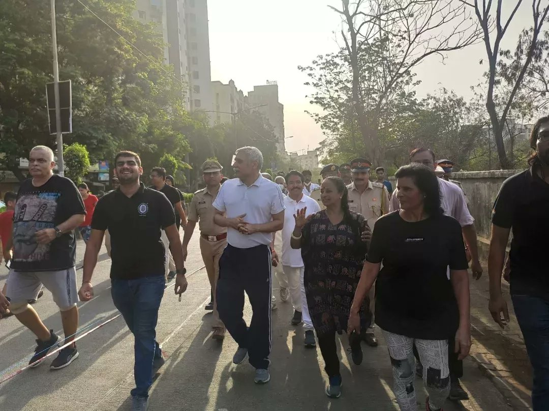 SARRP_India's tweet photo. On the occasion of #mothersday at #charkop, #sundaystreets, an #initiative by @mumbaipolice.
#SarrpIndia had organized an #Awareness Session on #snakes for the #participants of the #event. #Respected Sanjay Pandey Sir, Commissioner (Mumbai Police) was also present at the event. https://t.co/09ZXdZ3IY1