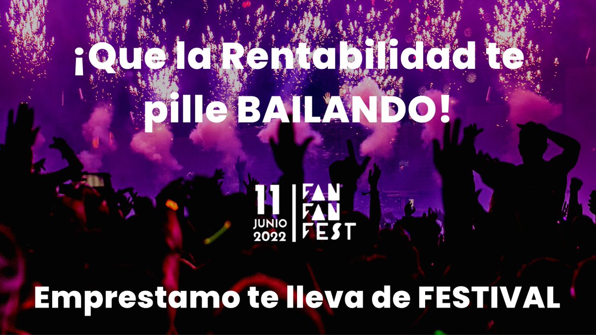 EmprestamoCOM's tweet photo. ❗️Emprestamo lleva a sus usuarios al FAN FAN FEST❗️

Descubre todos los detalles para conseguir con Emprestamo tu entrada doble GRATIS para el FAN FAN FEST este 11 de junio en Madrid.

👀¿Te lo vas a perder?

Vía @estrelladigital 
https://t.co/QKlyAypQYf https://t.co/I0Ne9Rs1Gl