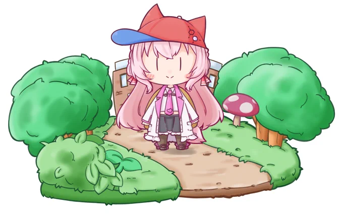 マザーなデーに浮かんだこよちゃん #こよりすけっち
