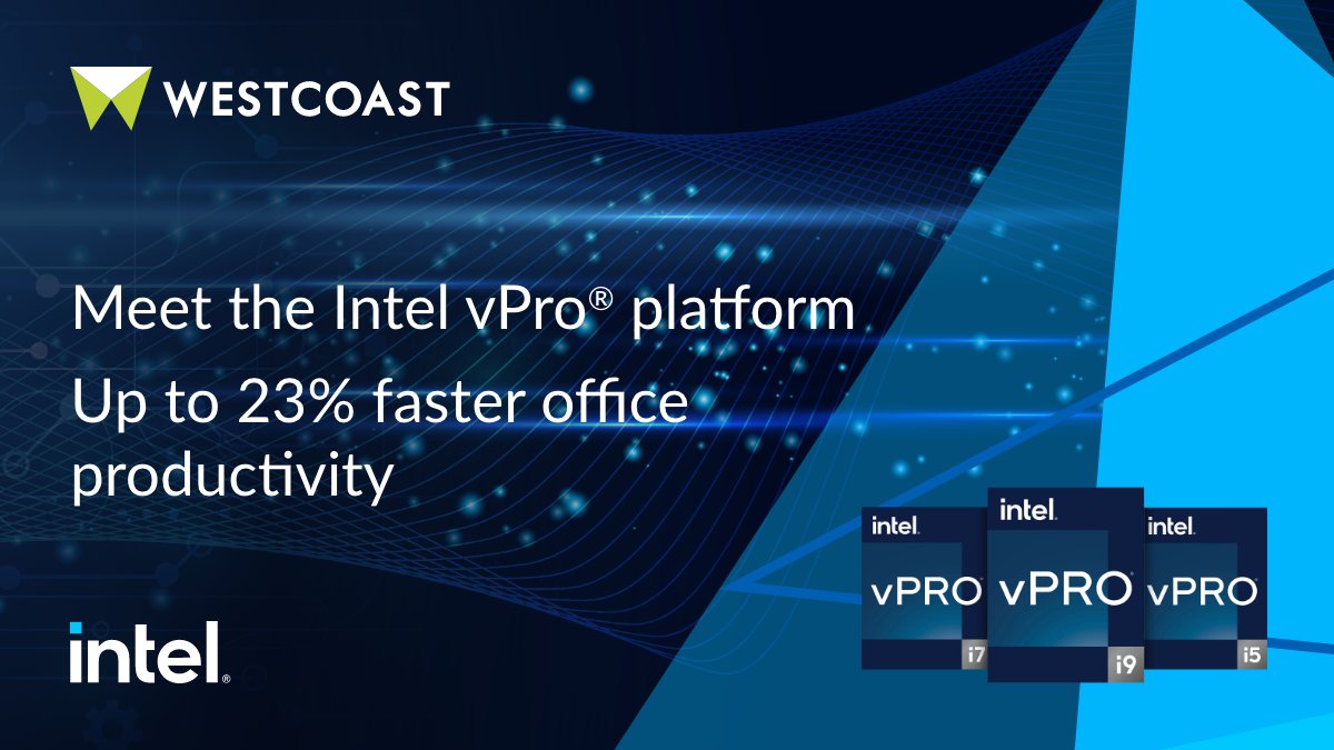 Help your customers have it all with the Intel vPro® platform. Designed to accelerate productivity and reduce costs while enhancing the user experience, the Intel vPro® platform is built for business.

ow.ly/KQbP50J0ry7