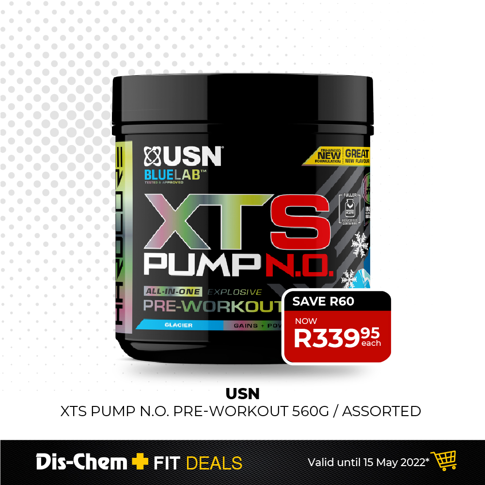 Dischem_LiveFit's tweet photo. Greatness starts within 🏆👏  SAVE on your @USNSA performance supplements ⬇️
💪 XTS Pump N.O 560g: SAVE R60
💪 Hyperbolic Mass 1kg: SAVE R23
💪 Testo gH: SAVE R50
💪 Wholefood gainer 2.5kg: SAVE R45

🛒  @Dischem 
👉 https://t.co/VNhOUspUpV 

#livingfit #fitdeals https://t.co/954pW6oAE1