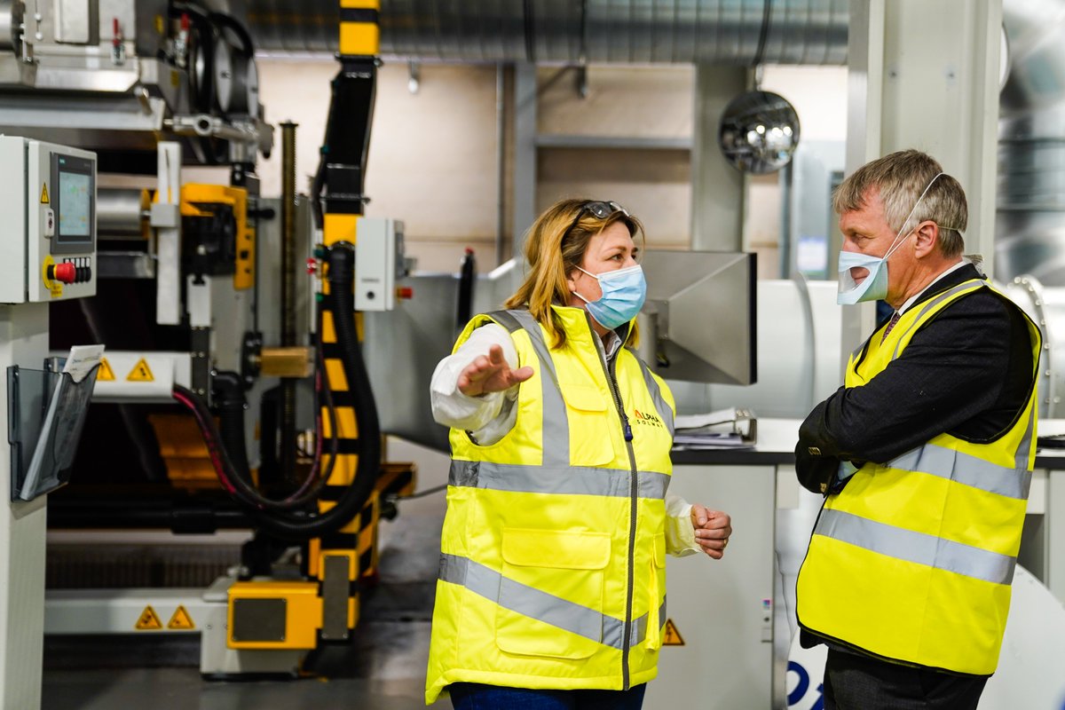 Scottish Government Finance and Economy (@scotgoveconomy) on Twitter photo Business Minister <a href="/Ivan_McKee/">Ivan McKee MSP</a> recently visited <a href="/AlphaSolway/">Alpha Solway</a>'s new manufacturing facility in Dumfries to see first-hand how the company is manufacturing personal protective equipment. Business Minister <a href="/Ivan_McKee/">Ivan McKee MSP</a> recently visited <a href="/AlphaSolway/">Alpha Solway</a>'s new manufacturing facility in Dumfries to see first-hand how the company is manufacturing personal protective equipment.