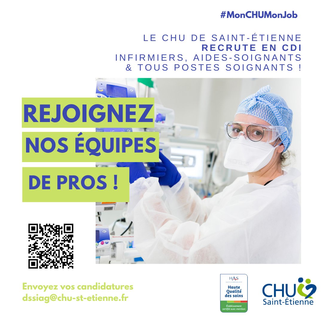 CHU de Saint-Étienne tweet media