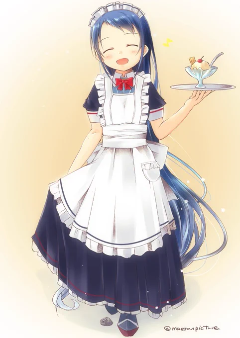 #メイドの日 の五月雨ちゃん 