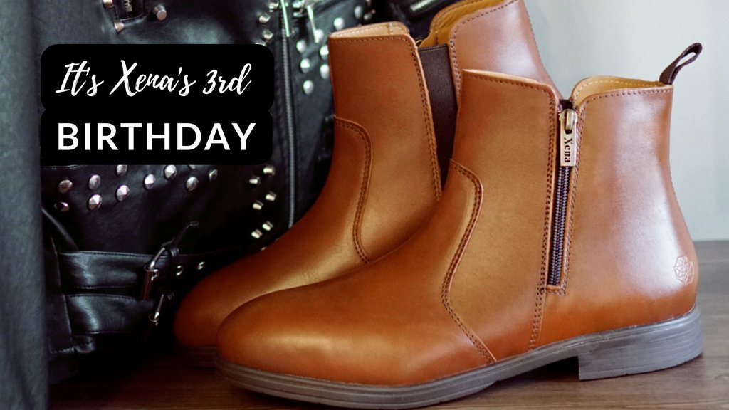 Xena is turning 3 today! We opened our doors in 2019 with just one pair of steel-toe boots and a big dream to make the best workwear for women. Today, we offer over 9 products helping thousands of badass women work safely and express their true personality.

#stem