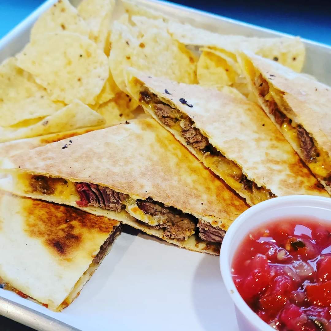 PitTakeBBQ's tweet photo. Sometimes an awesome #Quesadilla just hits the spot!

We have our Brisket Quesadilla on special today!!

Stop by and grab yours plus all of your #BBQ favorites!

724 672-3646 https://t.co/dBu54AlROi

#supportyourlocalpitmaster #PitTakeBBQ https://t.co/xiO383E0sj