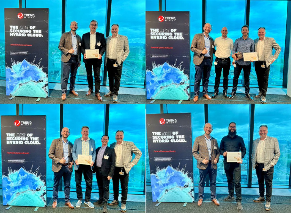 TrendMicroALPS's tweet photo. Herzlichen Glückwunsch an alle Preisträger unserer Partner Awards für 2021. Wir sind sehr stolz auf euch und freuen uns auf die weitere erfolgreiche Zusammenarbeit! @lakesolutionsag #recretix #ITIVITY @MicroIngram #addIT @bechtle_ag #BerlEDV @Westcon_DACH #Channel #Cybersecurity https://t.co/6UHZKE62bW