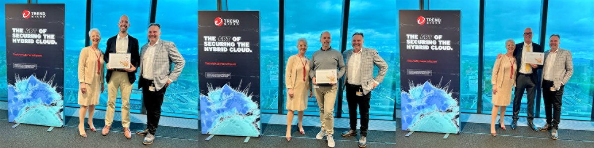 TrendMicroALPS's tweet photo. Herzlichen Glückwunsch an alle Preisträger unserer Partner Awards für 2021. Wir sind sehr stolz auf euch und freuen uns auf die weitere erfolgreiche Zusammenarbeit! @lakesolutionsag #recretix #ITIVITY @MicroIngram #addIT @bechtle_ag #BerlEDV @Westcon_DACH #Channel #Cybersecurity https://t.co/6UHZKE62bW