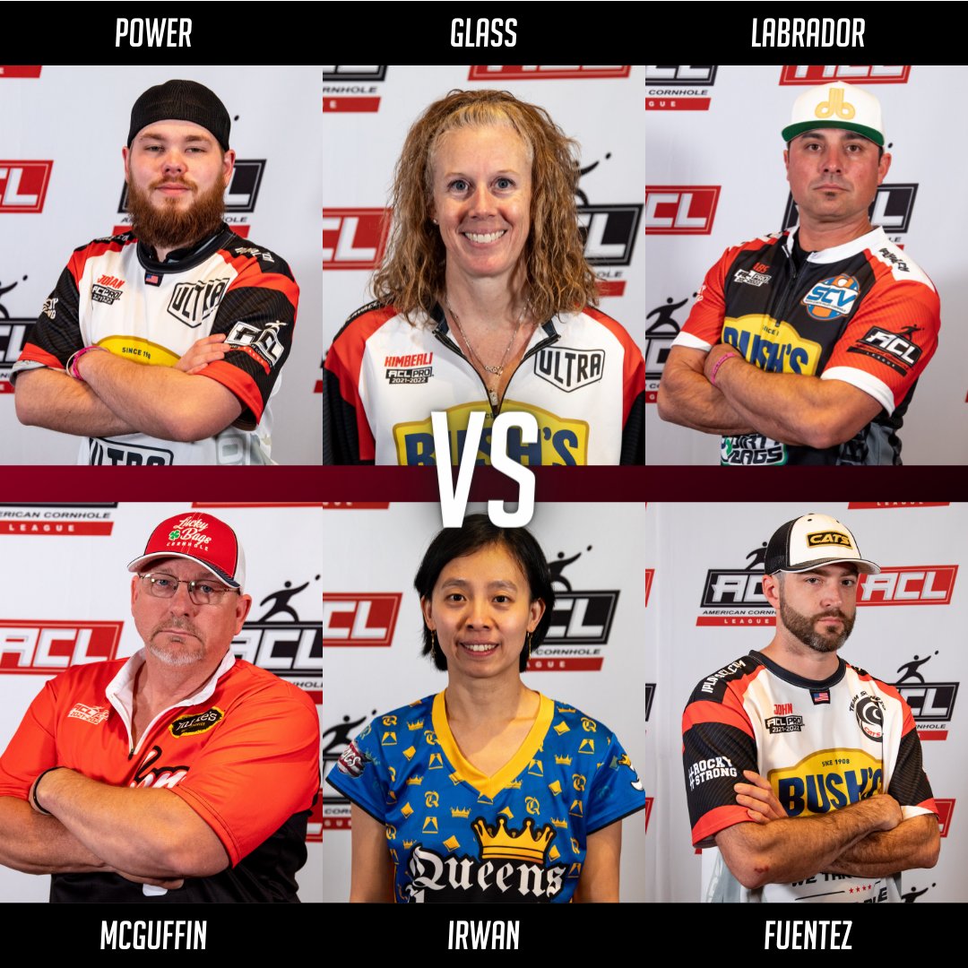 iplaycornhole's tweet photo. Pick your crew 😤 Which team are you rolling with in this week's #ACLSmackdown? 👏 https://t.co/TRhb3HQ5CN