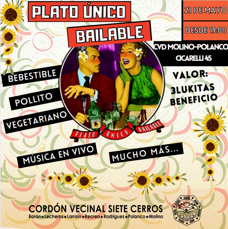 cordon7cerrosv1's tweet photo. Acompañenos en este Plato Único Bailable a beneficio de dos causas, la operación de una vecina que no está pudiendo trabajar a la espera y por la familia de un preso político de la quinta región. Por la salud y la libertad, escribanos para colaborar #valpo #c7c #cerrosvalpo https://t.co/dYo5i3ly1J