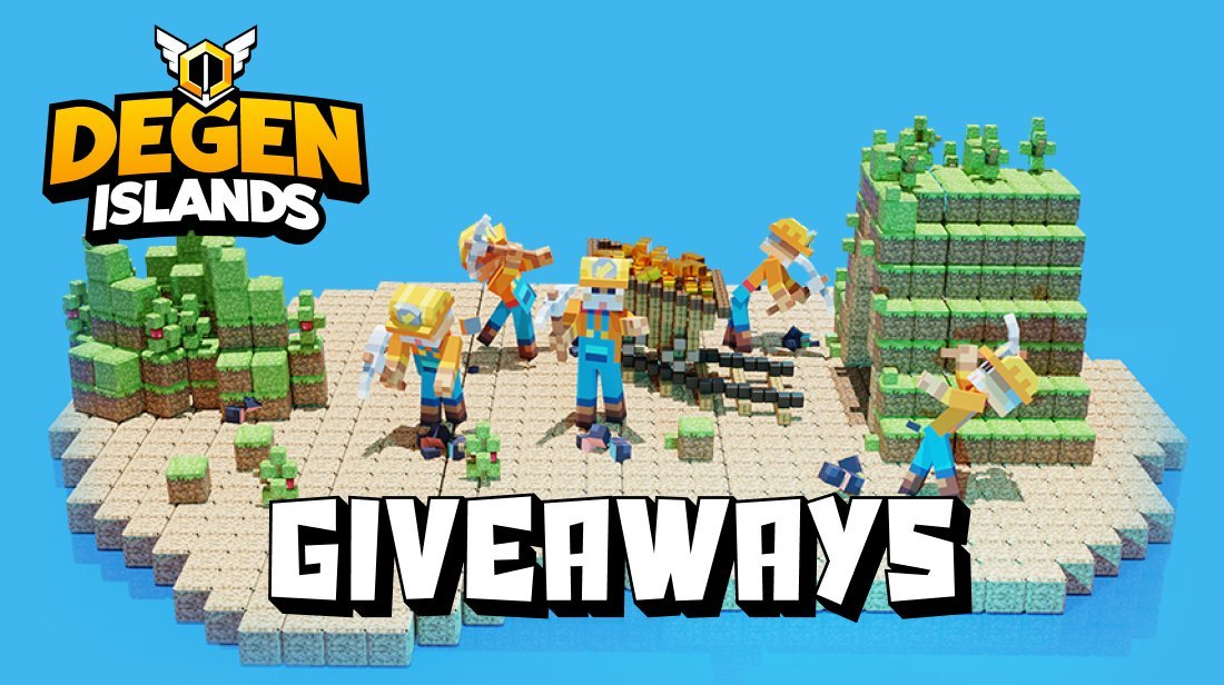 Nos volvemos locos !! WL Giveaway⚡️
Proyecto: 
@degenislands
 Premios :
🏆5 x WL
🏆1 NFT  SI LLEGAMOS A 350 RT !!
Debes:
1⃣Seguir : @degenislands y <a href="/crypto_hablando/">HablandoCrypto.eth</a> 
2⃣RT + LIKE
3⃣Etiqueta 3 amigos
 🎉 Sorteo en 48 HR🕰️

#Solana #SolanaNFT #NFTGiveaway #NFT #NFTs #FatCatsCapital