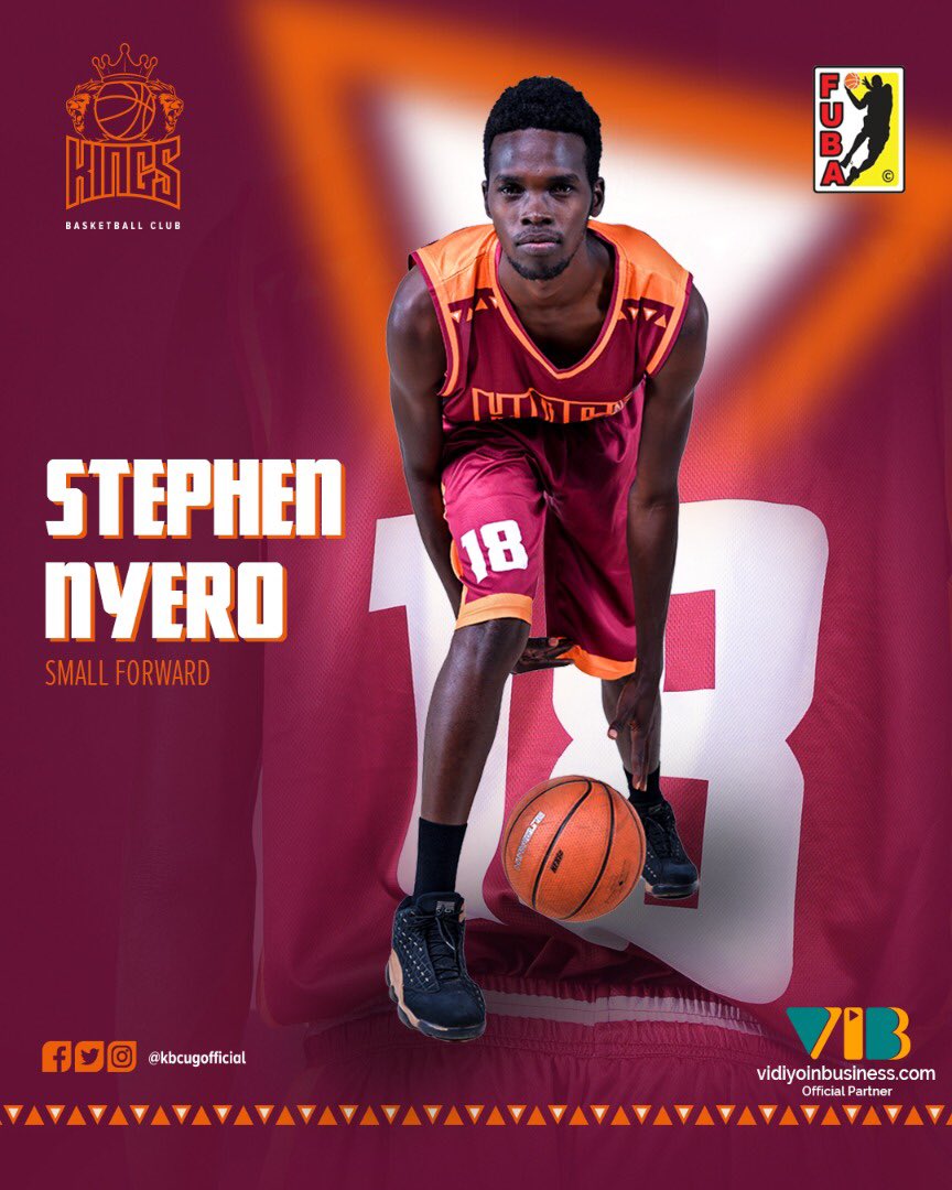 Here comes the introduction of our players &amp; staffs one by one &amp; their positions. 

We start with our one &amp; only Stephen Nyero, he’s a Small forward, a good player with more qualities &amp; with a tough mentality. 

#WeAreKingsUg