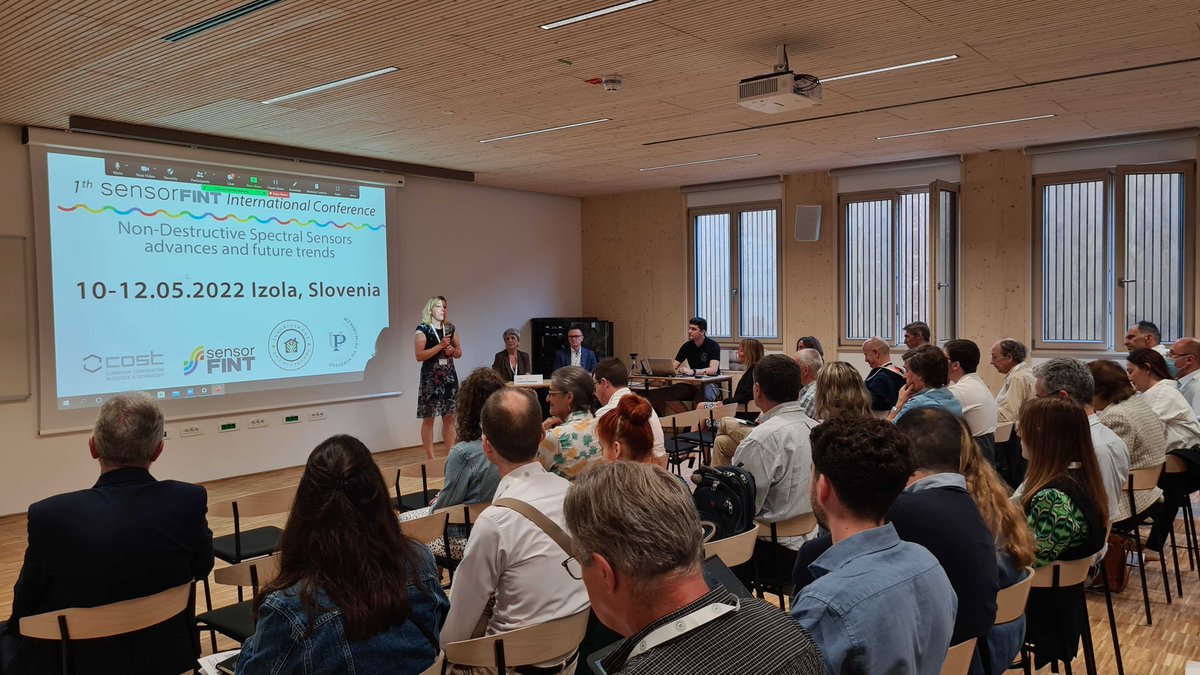 InnoRenewCoE's tweet photo. 🌈 The @sensorFINT - Cost Action Ca19145 Conference is off to a great start in Izola, Slovenia!
#InnoRenew #Sensorfint #sensors #CostAction #conference https://t.co/2OTlrTcm9y
