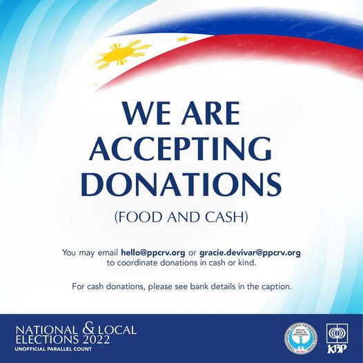 PPCRV_live's tweet photo. There’s an overwhelming number of kind-hearted volunteers who have come to the PPCRV Command Center in UST — Hundreds who are lining up to help encode. If you wish to support their efforts, we are receiving donations for food and snacks throughout the week. https://t.co/PaaFUZdUnb