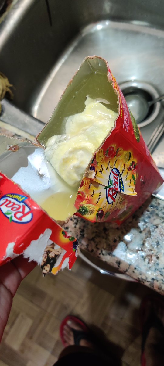 Aishwar69463504's tweet photo. Could have been writing this post from a hospital bed due to fatal food poisoning,  purchased a packet of real juice that contained some fungus or dead animal inside the packet, time to stop buying real @fssaiindia @Realjuices @jagograhakjago @Tropicana @PepsiCo @DaburIndia https://t.co/maZStTICia