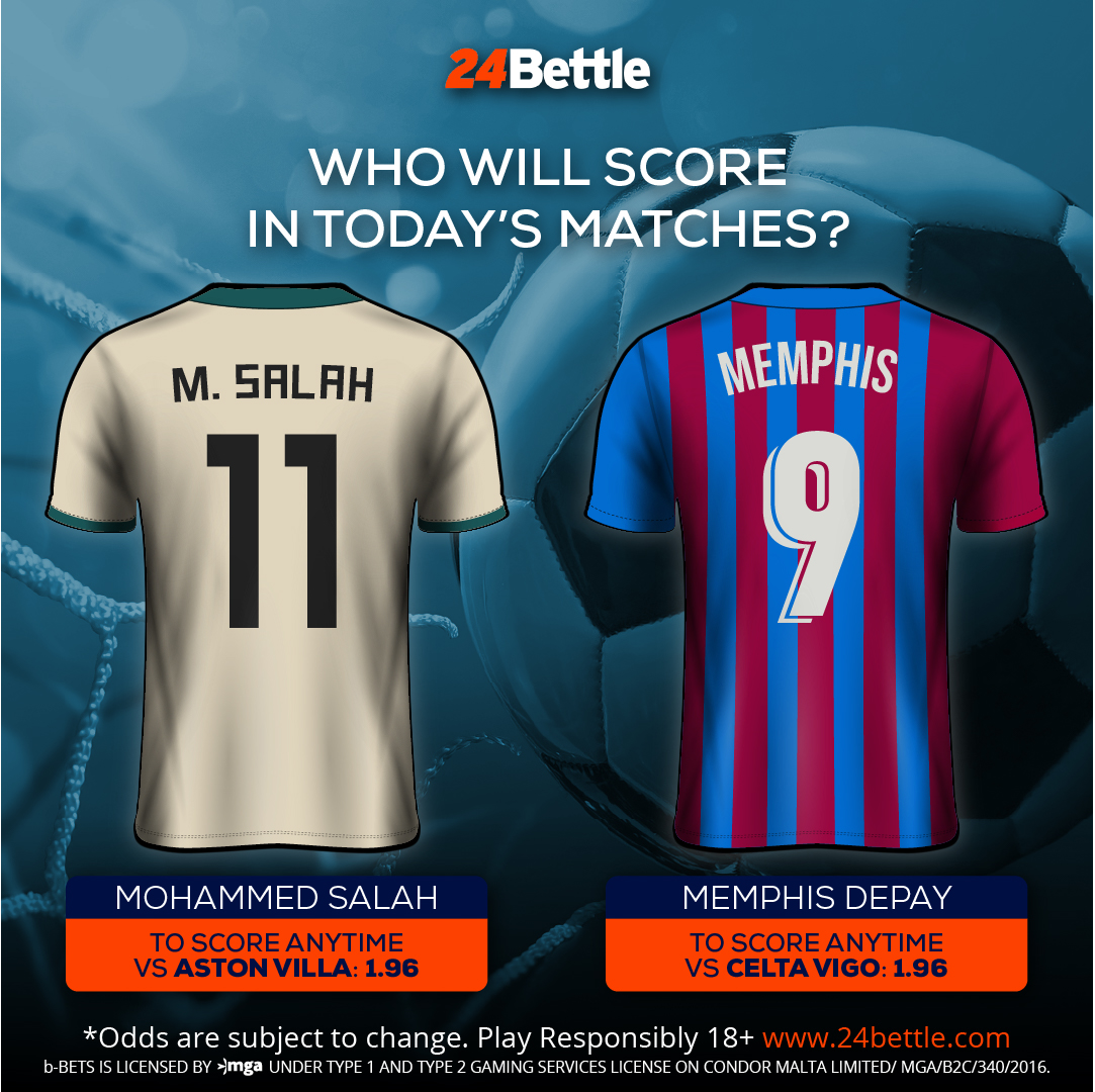 24Bettle's tweet photo. Two goal scoring machines but will either one of them score in their respective matches tonight? Bet now at https://t.co/LQmsVDVMHD! https://t.co/rvFpDfaKdc